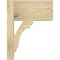 Ekena Millwork Olympic Block Rough Sawn Outlooker, Douglas Fir, 8"W x 14"D x 18"H OUT08X14X18OLY05RDF - alternate 3